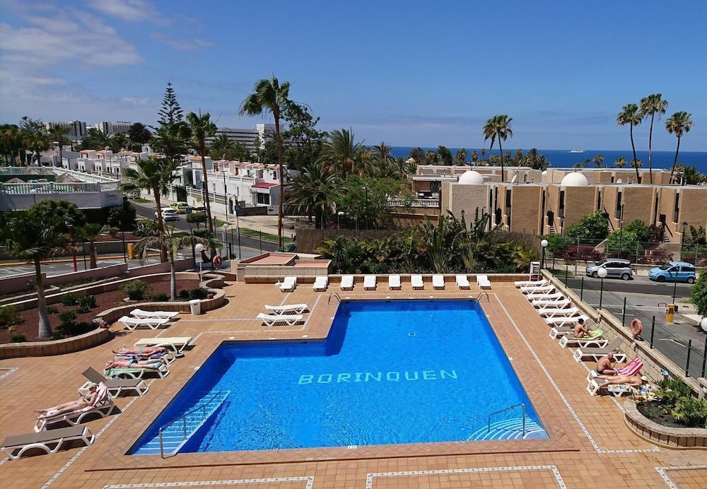 Apartamentos Borinquen プラヤ・デ・ラス・アメリカス エクステリア 写真